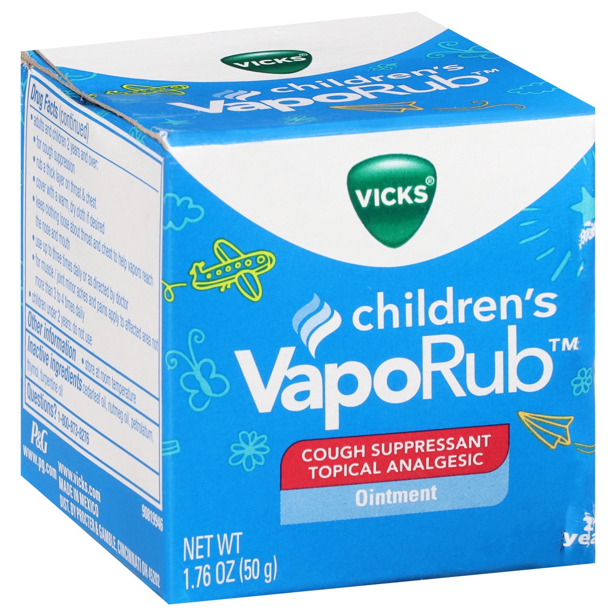 slide 9 of 13, Vicks VapoRub Children's Ointment 1.76 oz, 1.76 oz