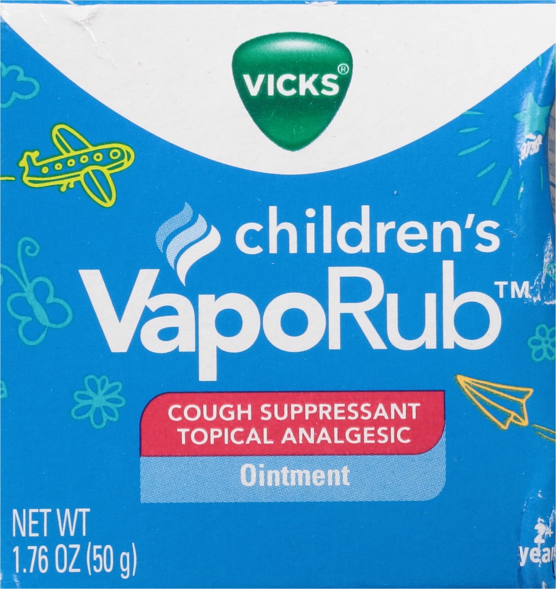 slide 6 of 13, Vicks VapoRub Children's Ointment 1.76 oz, 1.76 oz