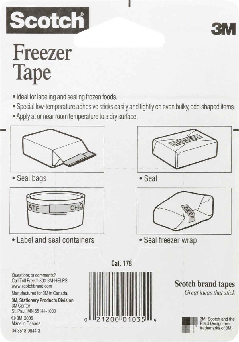 slide 7 of 9, Scotch Freezer Tape, 1 ct