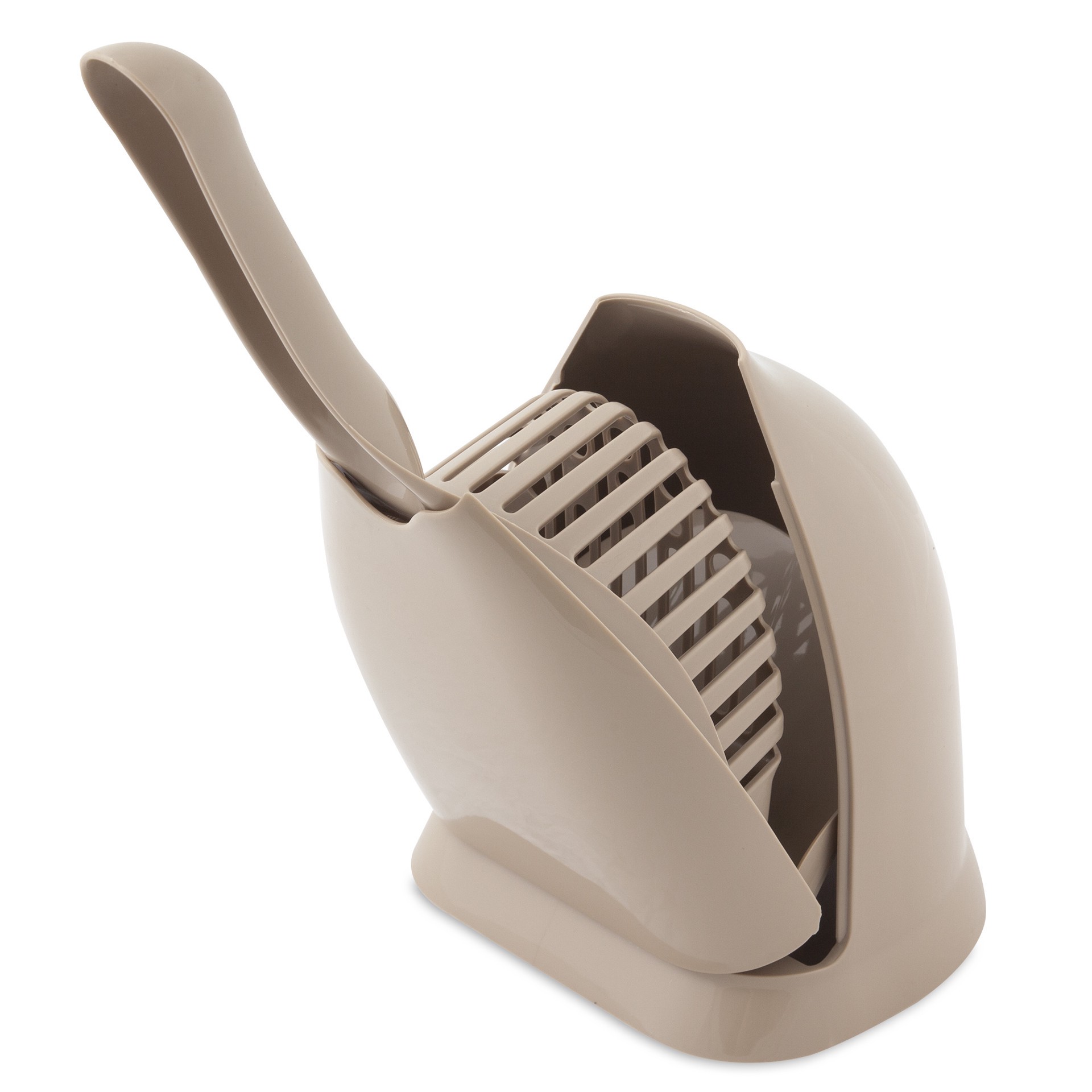 slide 10 of 10, Petmate Scoop & Hide Litter Scoop Storage Solution, 1 ct