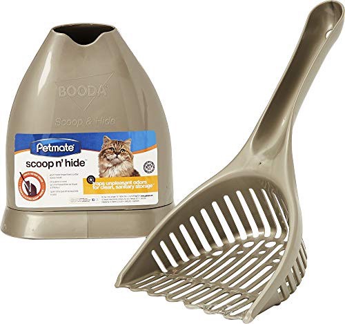 slide 7 of 10, Petmate Scoop & Hide Litter Scoop Storage Solution, 1 ct