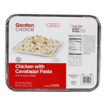 slide 1 of 1, GFS Chicken Cavatappi Pasta, 80 oz