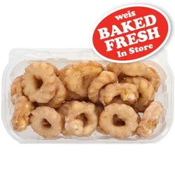 Weis Quality Mini Glazed Crullers