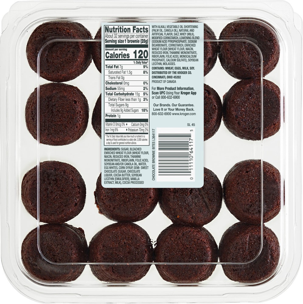 slide 2 of 2, Bakery Fresh Brownie Bites, 32 ct / 32 oz