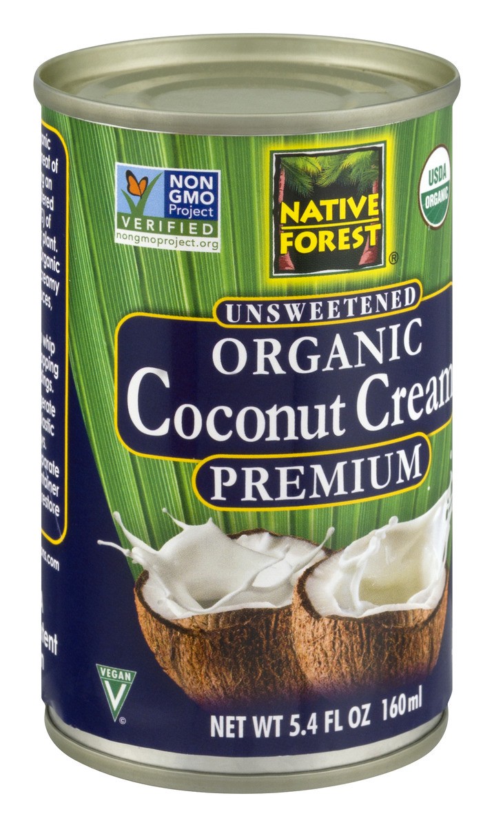 slide 10 of 11, Native Forest Organic Premium Unsweetened Coconut Cream 5.4 fl oz, 5.4 fl oz