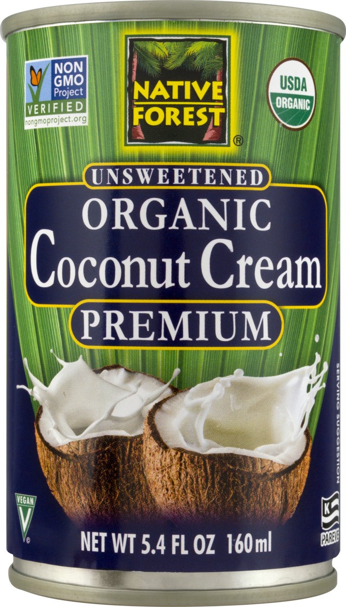 slide 6 of 11, Native Forest Organic Premium Unsweetened Coconut Cream 5.4 fl oz, 5.4 fl oz