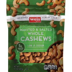 Weis Quality Whole Cashews