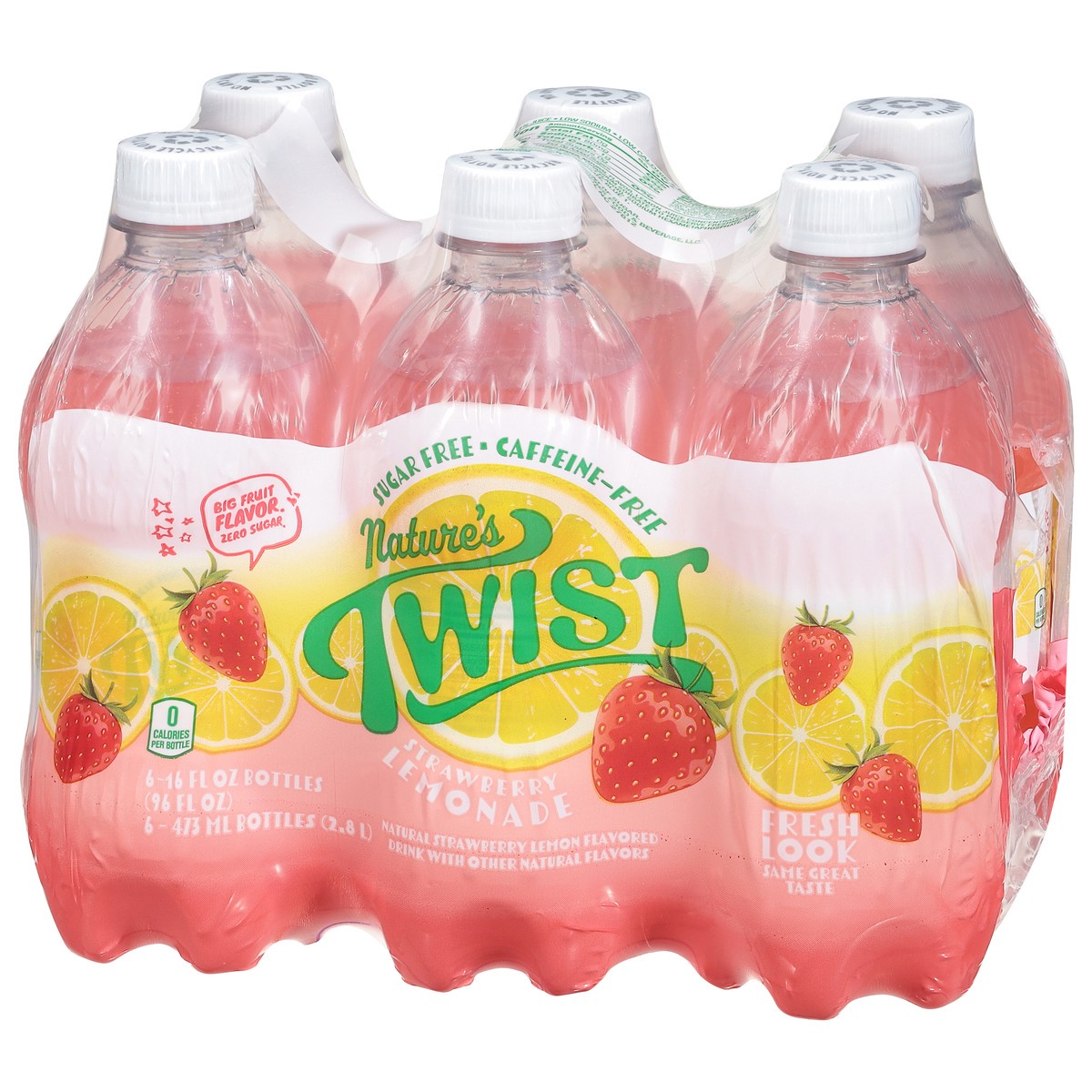 slide 8 of 12, Nature's Twist Strawberry Lemonade - 6 ct, 6 ct