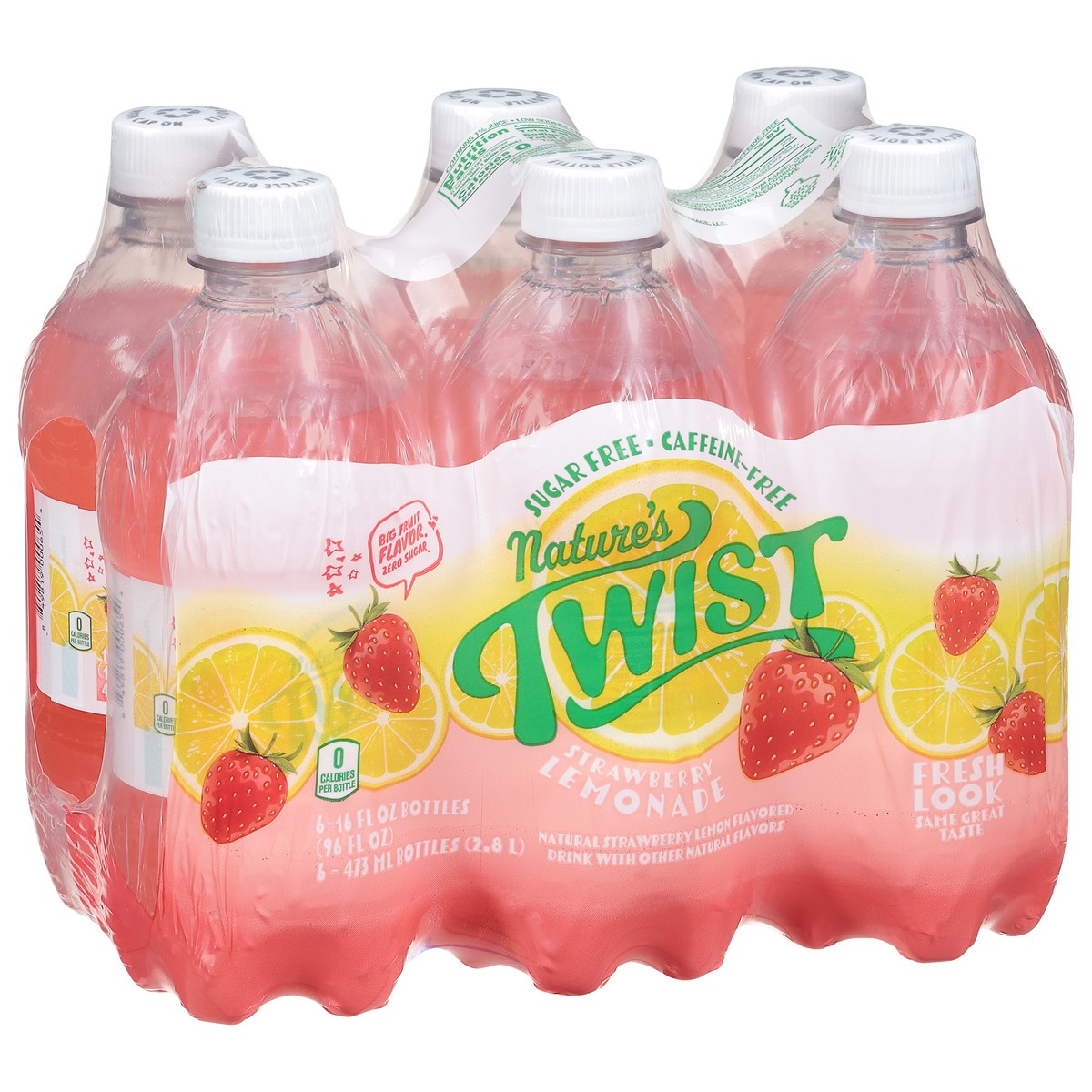 slide 12 of 12, Nature's Twist Strawberry Lemonade - 6 ct, 6 ct