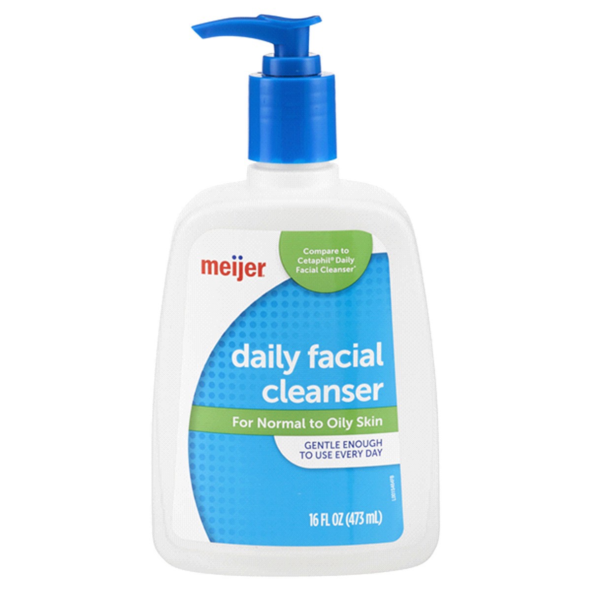 slide 1 of 5, Meijer Daily Facial Cleanser, Normal to Oily Skin, 16 oz