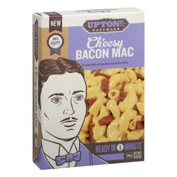 slide 1 of 1, Upton's Naturals Ch'eesy Bacon Macaroni & Cheese, 10.05 oz