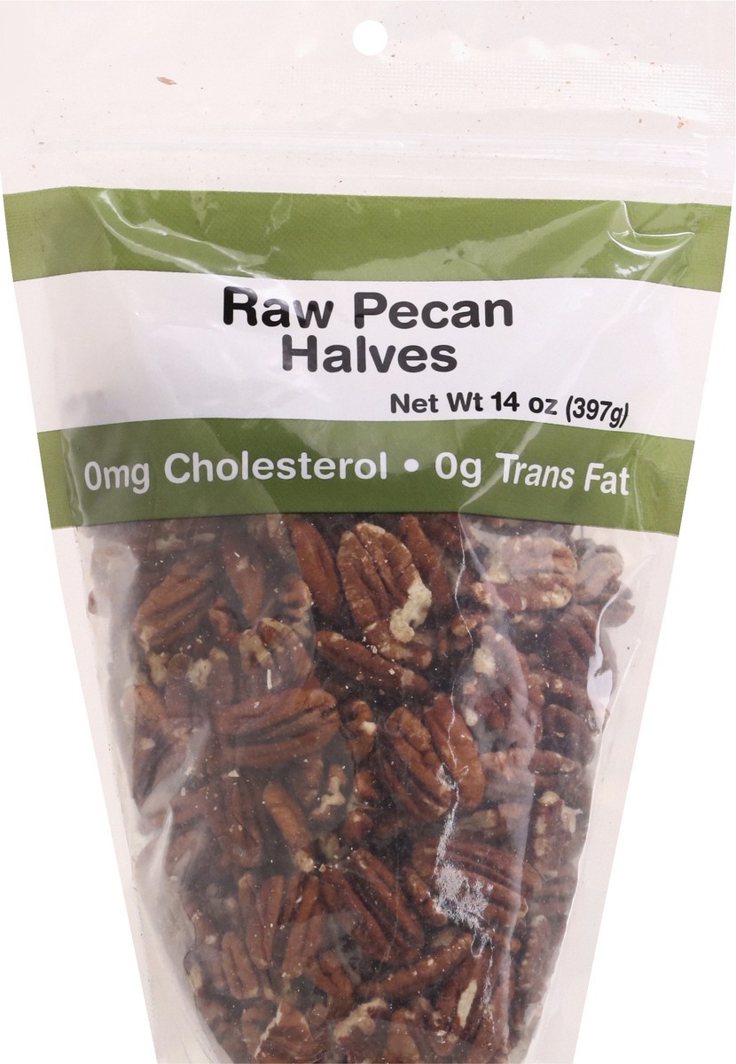 slide 1 of 11, DSD Merchandisers Halves Raw Pecans 14 oz, 14 oz