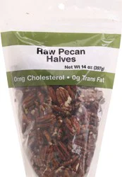 DSD Merchandisers Halves Raw Pecans 14 oz