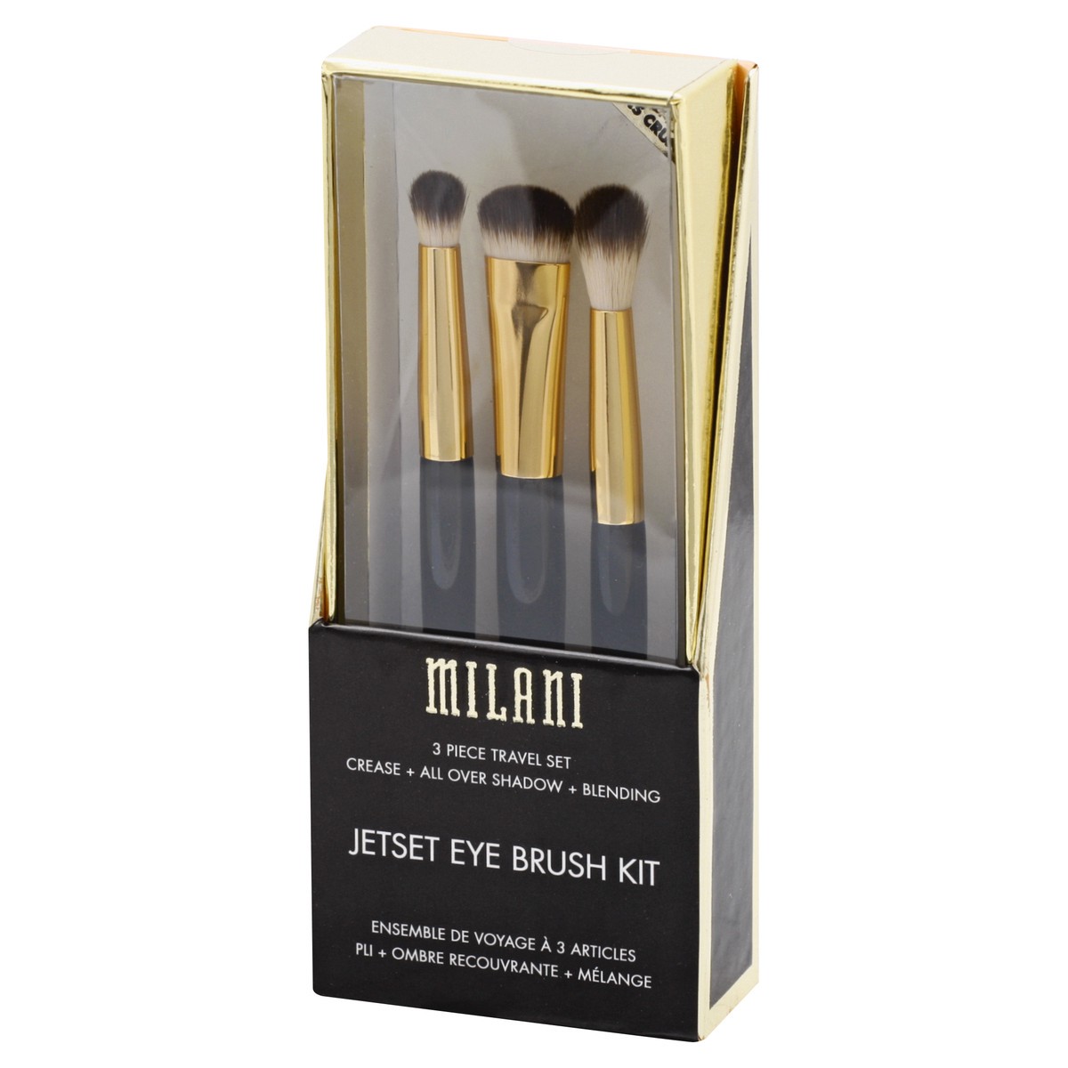 slide 5 of 9, Milani 3 Piece Jetset Eye Brush Kit 1 ea, 3 ct