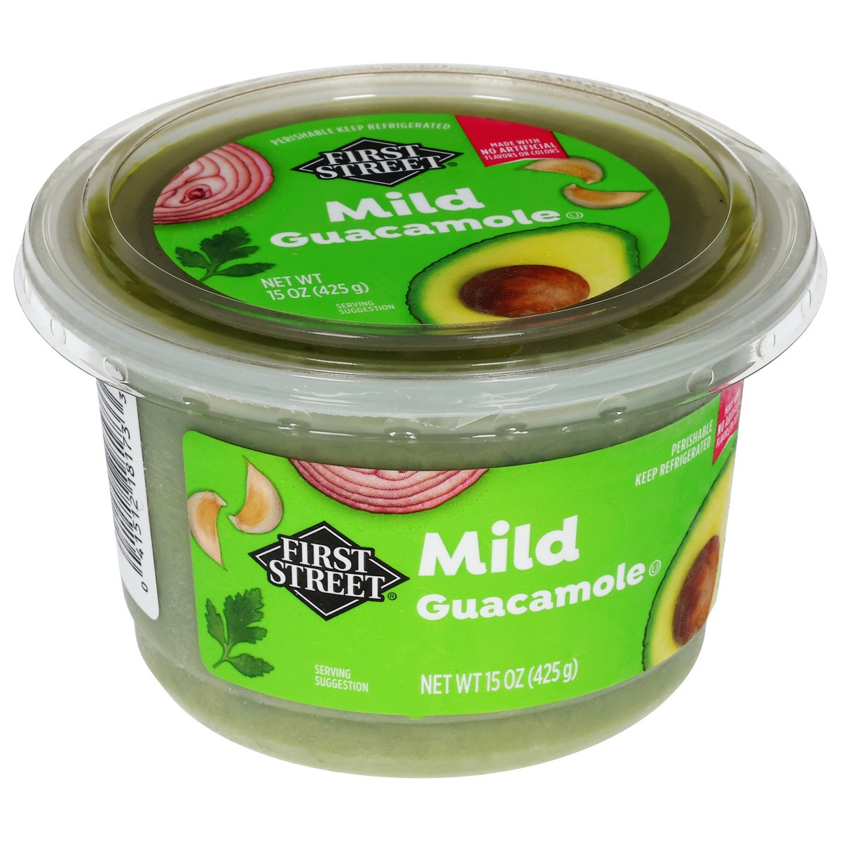 slide 11 of 13, First Street Mild Guacamole, 15 oz