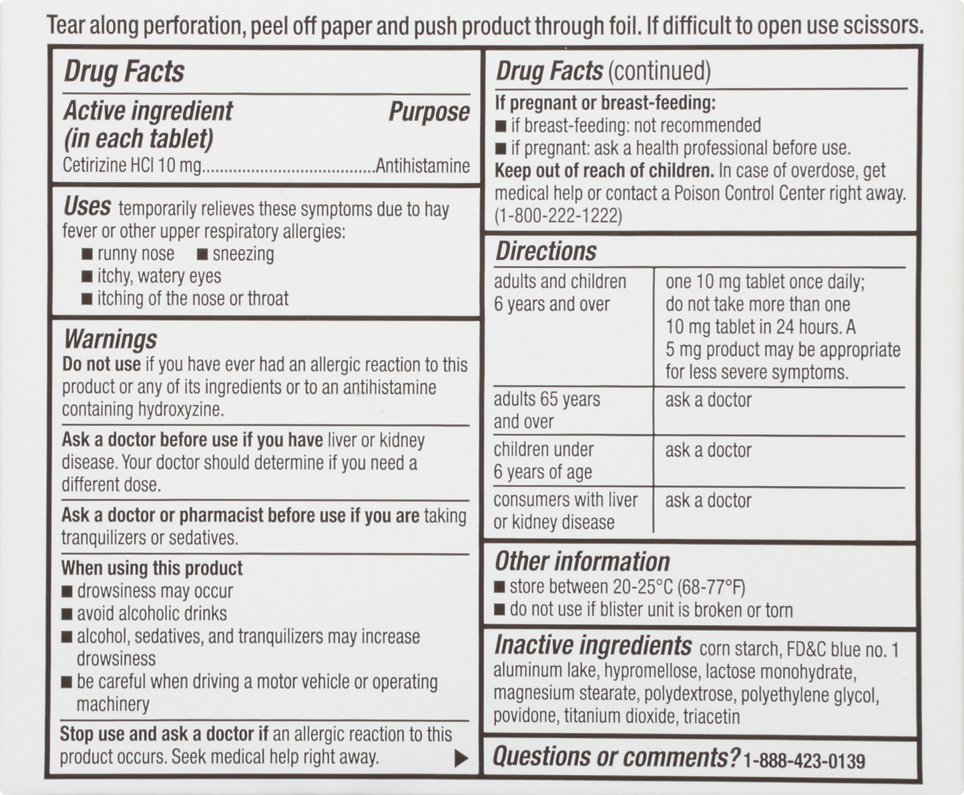 slide 6 of 6, TopCare 24 Hour All Day Allergy Tablets, 5 ct