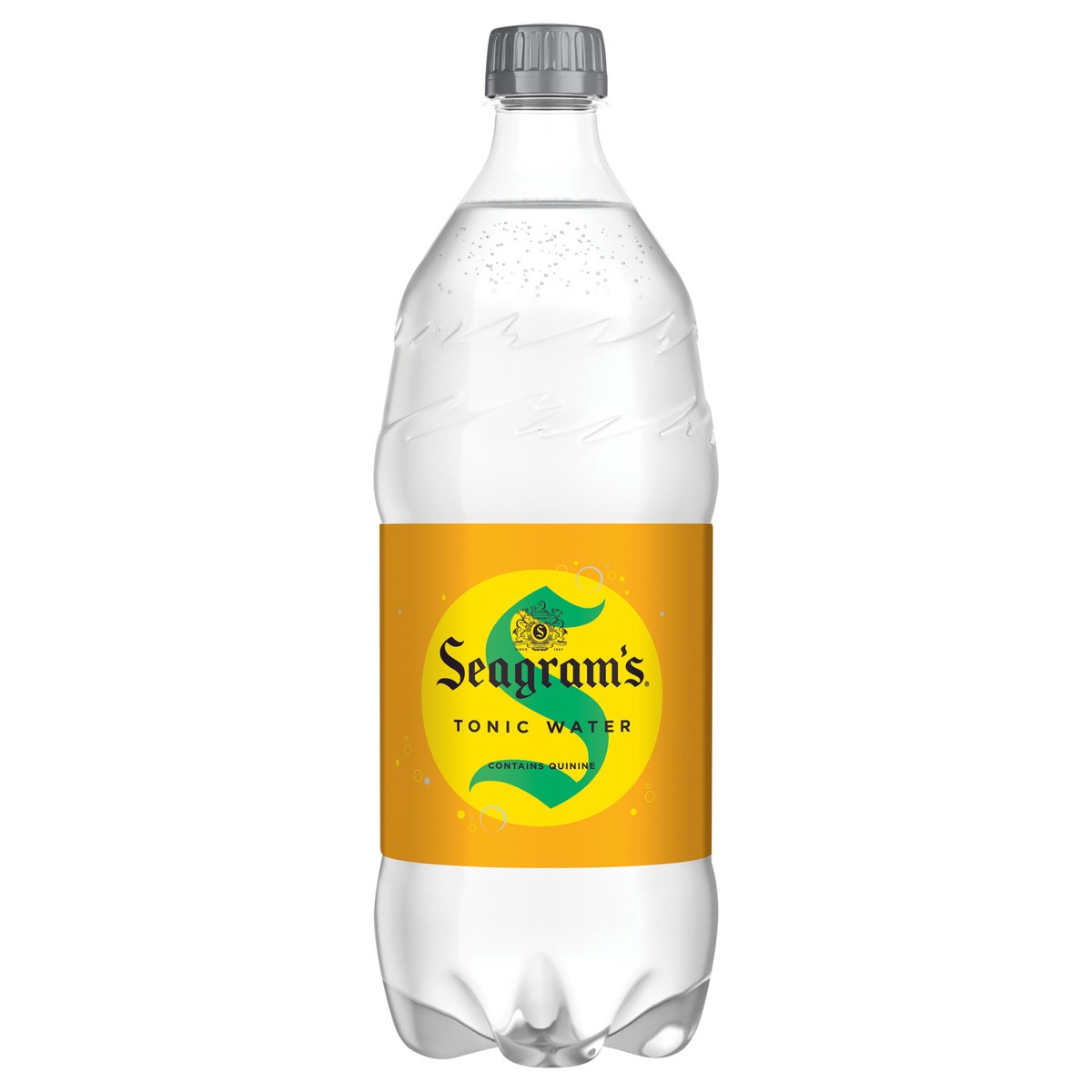 slide 2 of 9, Seagram's Seagrams Tonic Bottle, 1 Liter, 33.8 fl oz