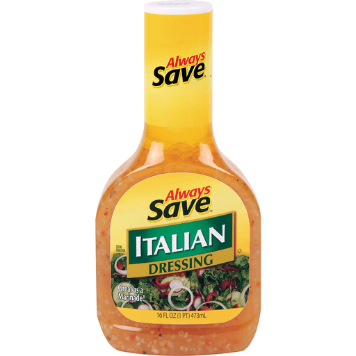 slide 1 of 1, Always Save Italian Dressing, 16 oz