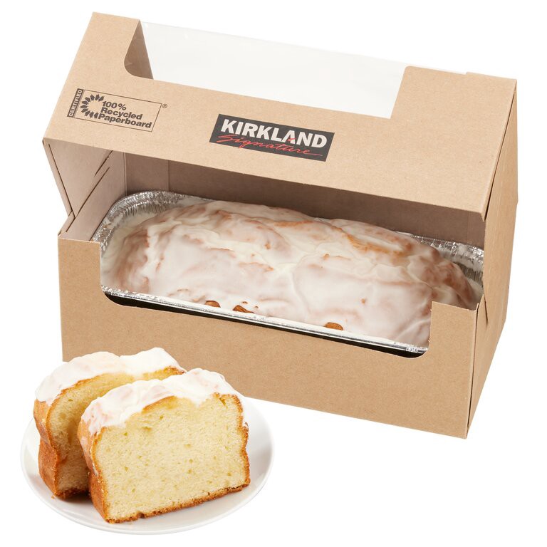 slide 2 of 3, Costco Bakery Kirkland Signature Sour Cream Butter Pound Cake, 