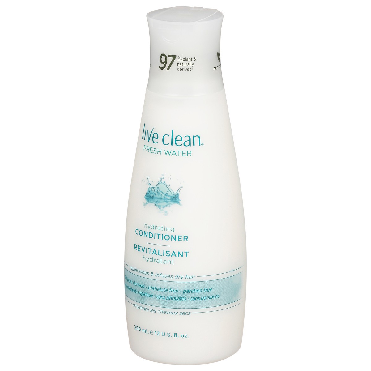 slide 4 of 12, Live Clean Fresh Water Hydrating Conditioner, 12 fl oz