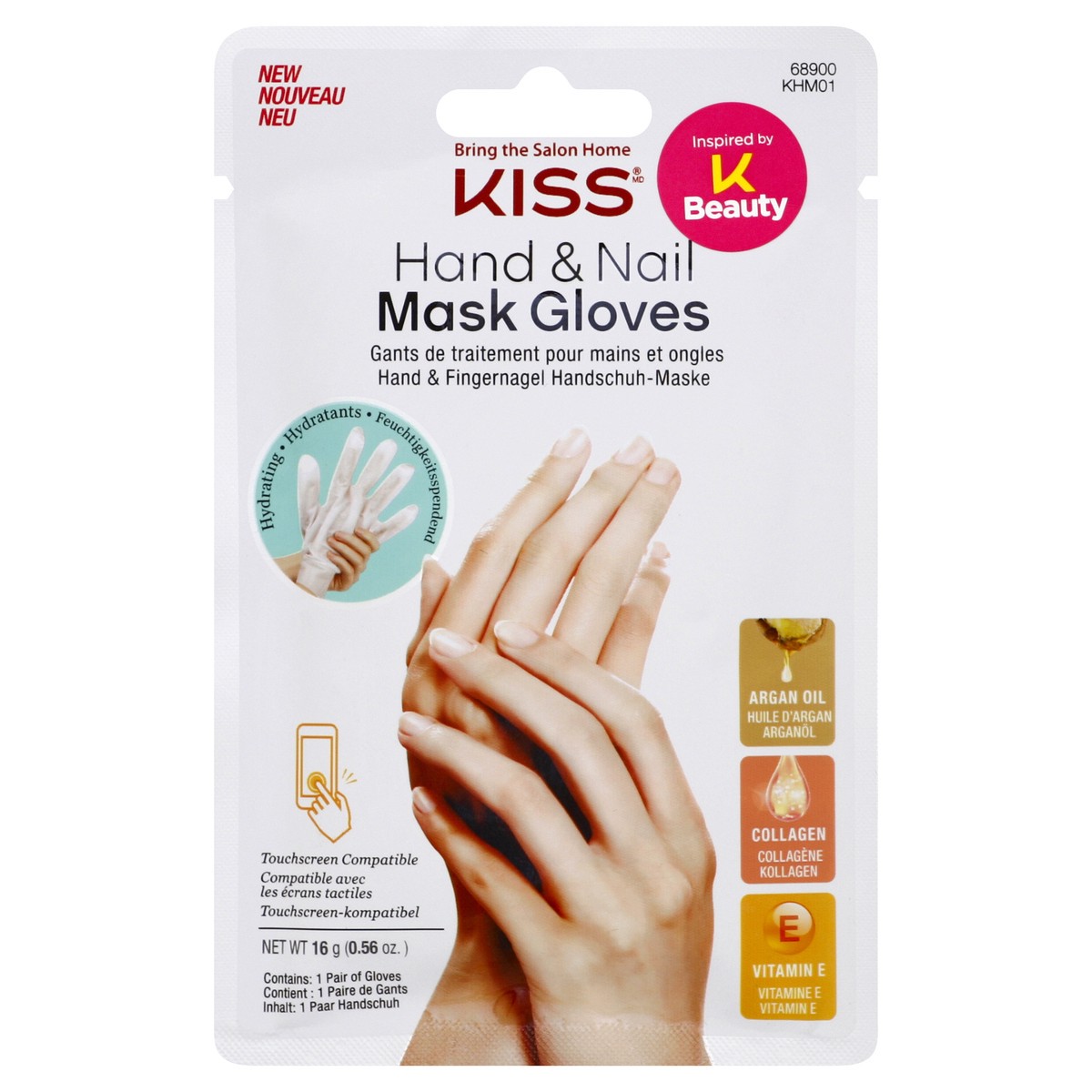 slide 3 of 3, Kiss Mask Gloves 1 ea, 1 ct