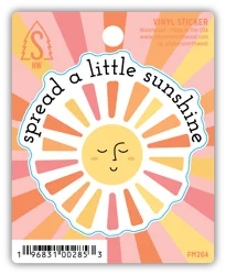Stickers Northwest Spread A Little Sunshine Vinyl Sticker
