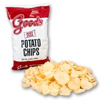 slide 1 of 5, Good's Giant Bag Home Style Regular Chips, 18 oz