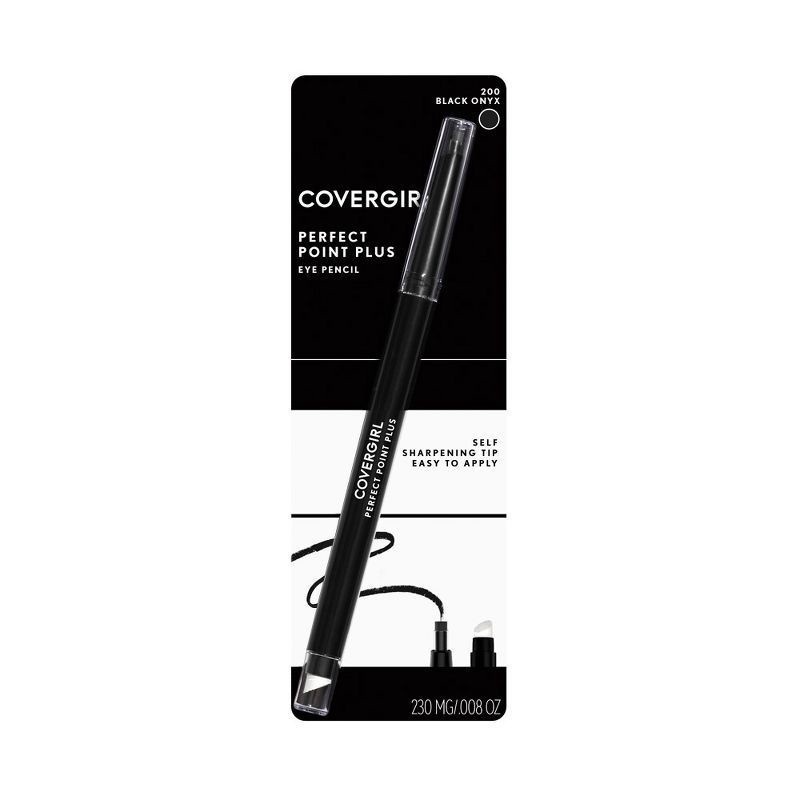 slide 2 of 9, Covergirl Perfect Point Plus Eye Pencil Black Onyx, 1 ct