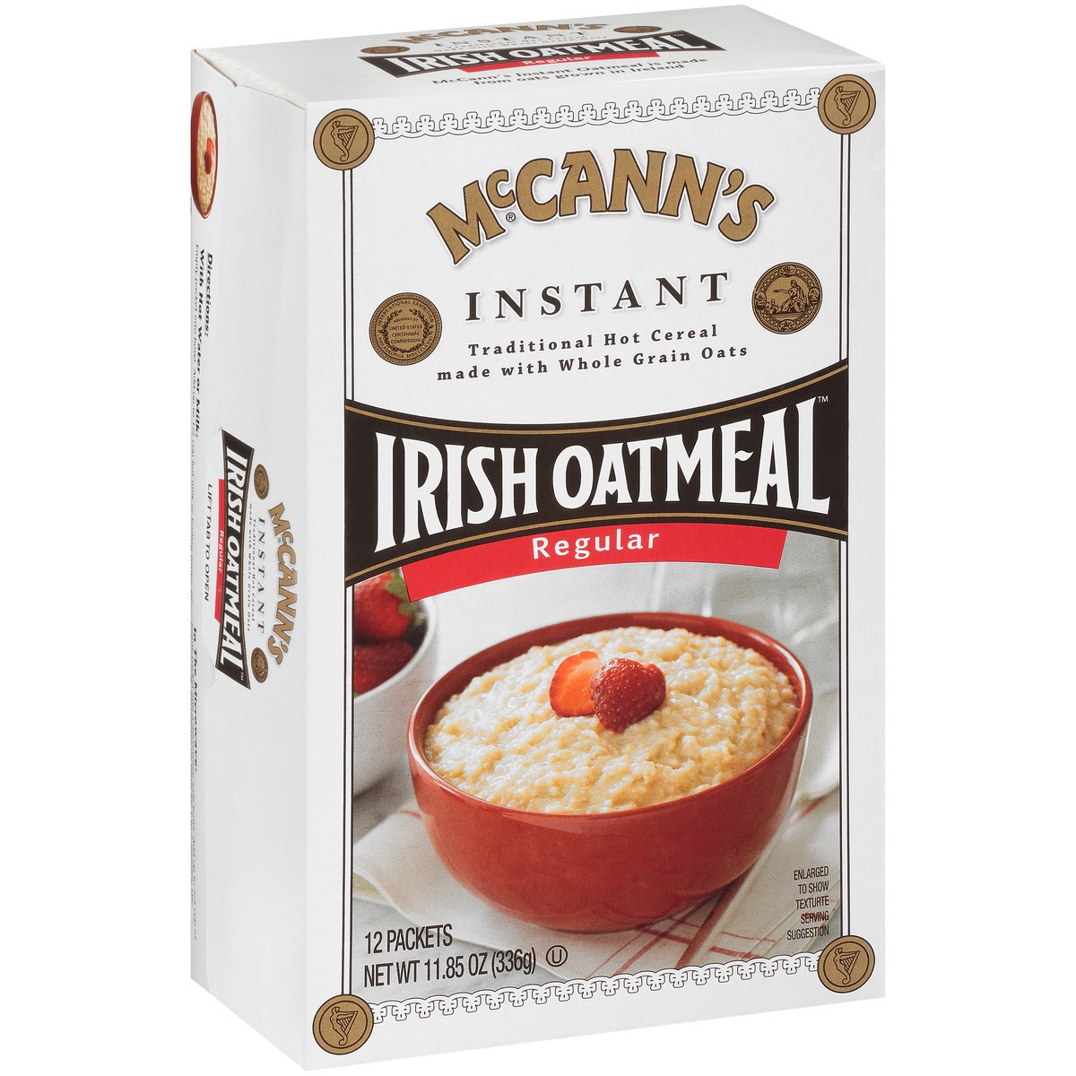 slide 3 of 9, McCann's Instant Irish Original Oatmeal 12 - 0.99 oz Packets, 12 ct