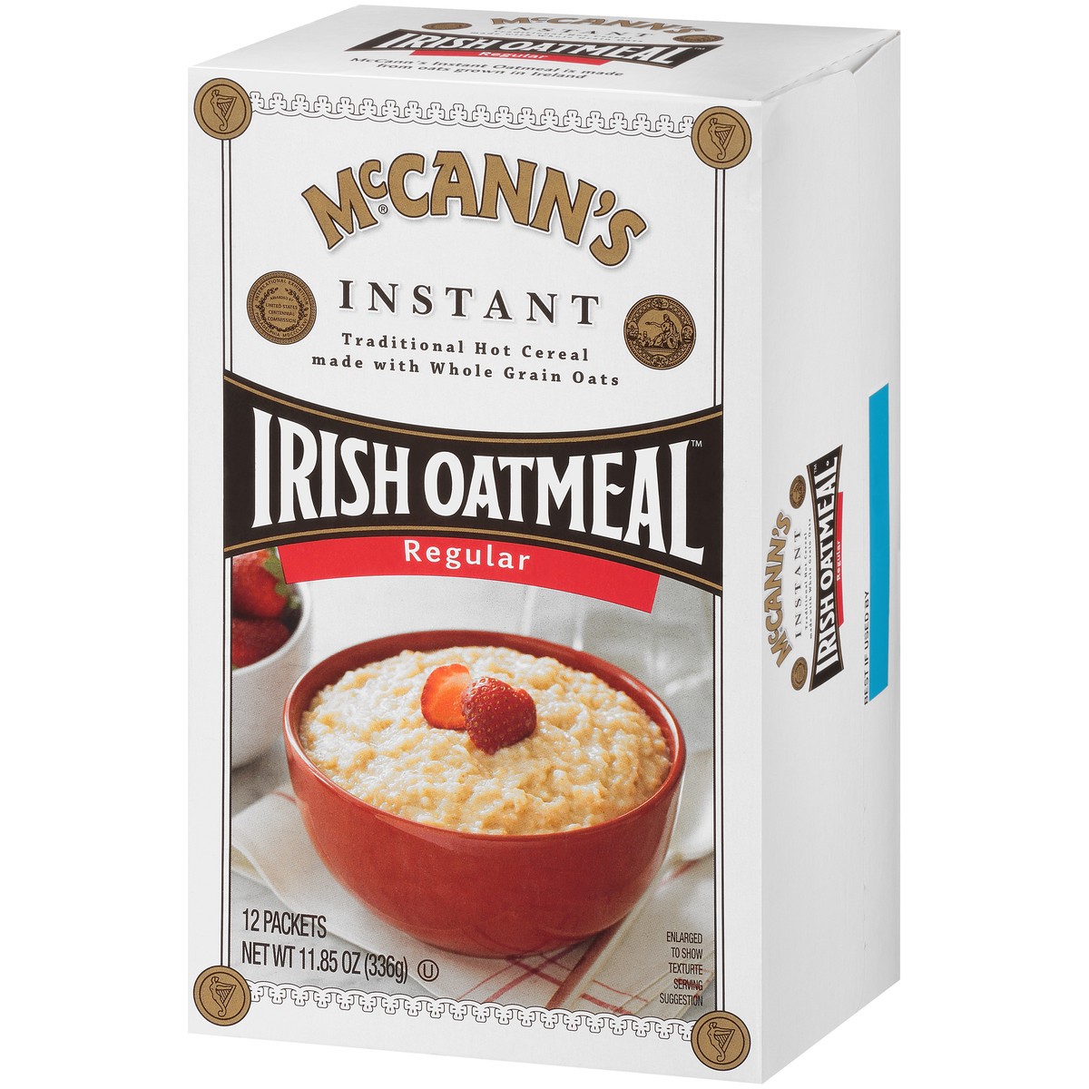 slide 9 of 9, McCann's Instant Irish Original Oatmeal 12 - 0.99 oz Packets, 12 ct