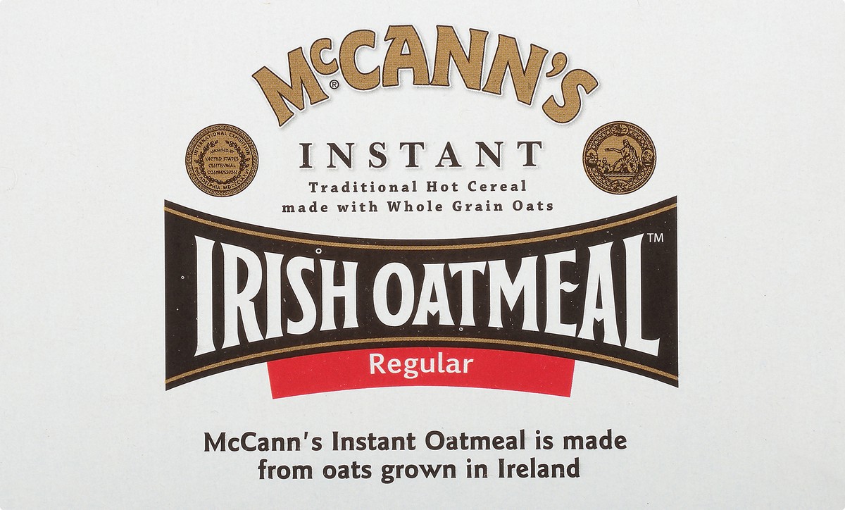 slide 8 of 9, McCann's Instant Irish Original Oatmeal 12 - 0.99 oz Packets, 12 ct