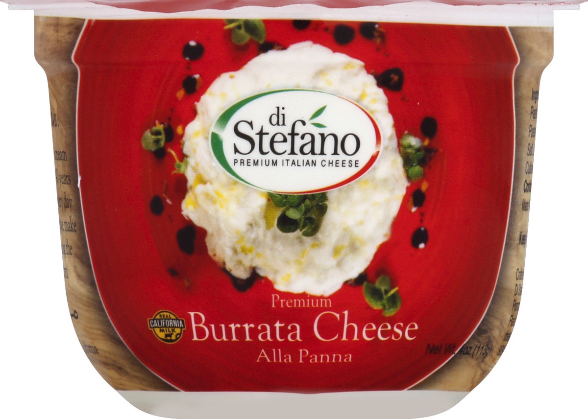 slide 3 of 4, di Stefano Burrata Cheese Alla Panna, 4 oz