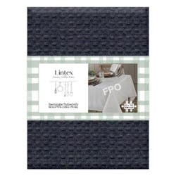 Lintex Chloe Waffle Tablecloth - Blue