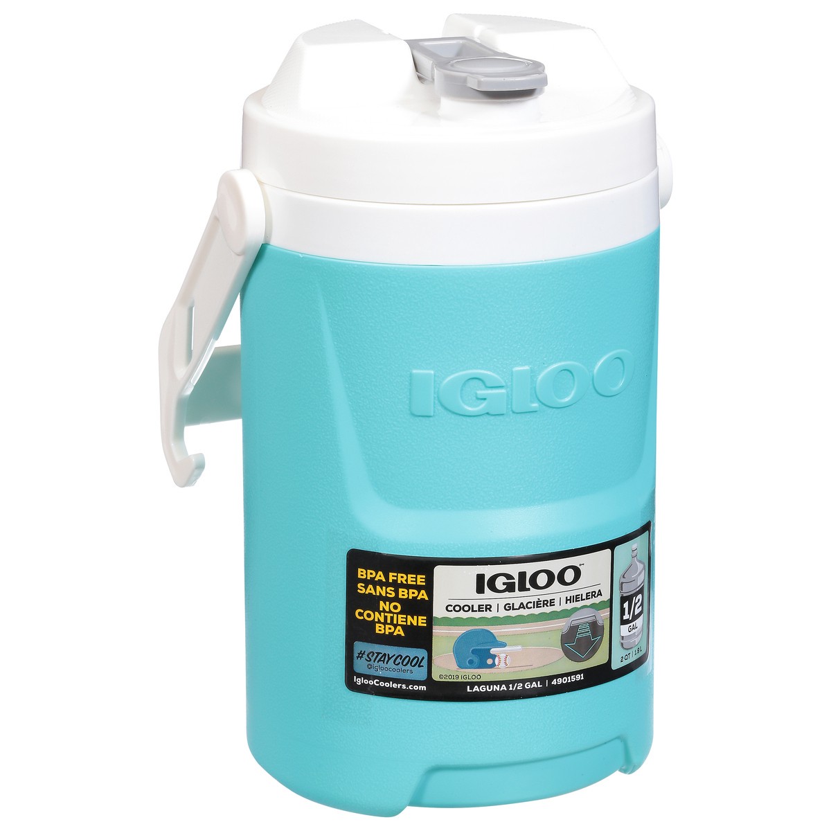 slide 2 of 9, Igloo 1/2 Gallon Aquamarine Laguna Cooler 1 ea, 1 ct