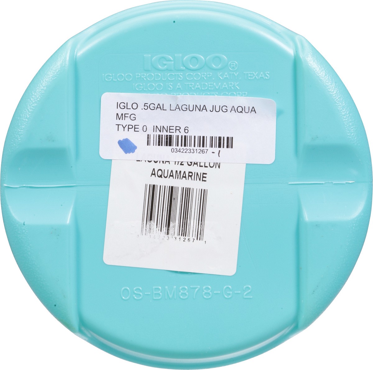 slide 9 of 9, Igloo 1/2 Gallon Aquamarine Laguna Cooler 1 ea, 1 ct