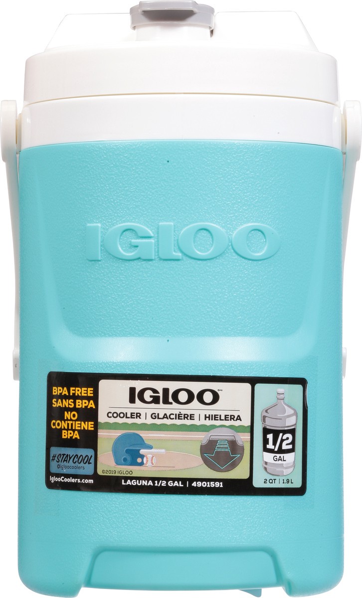 slide 5 of 9, Igloo 1/2 Gallon Aquamarine Laguna Cooler 1 ea, 1 ct