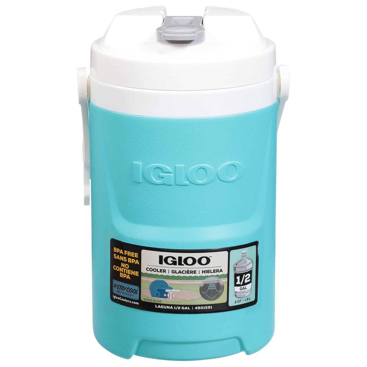 slide 1 of 9, Igloo 1/2 Gallon Aquamarine Laguna Cooler 1 ea, 1 ct