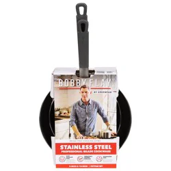 Bobby Flay 8-Inch & 10-Inch Professional Grade Stainless Steel Frypan Set