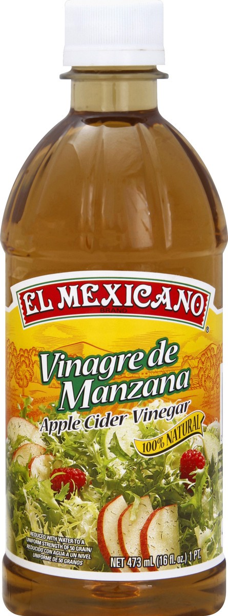 slide 2 of 2, El Mexicano Apple Cider Vinegar, 473 ml