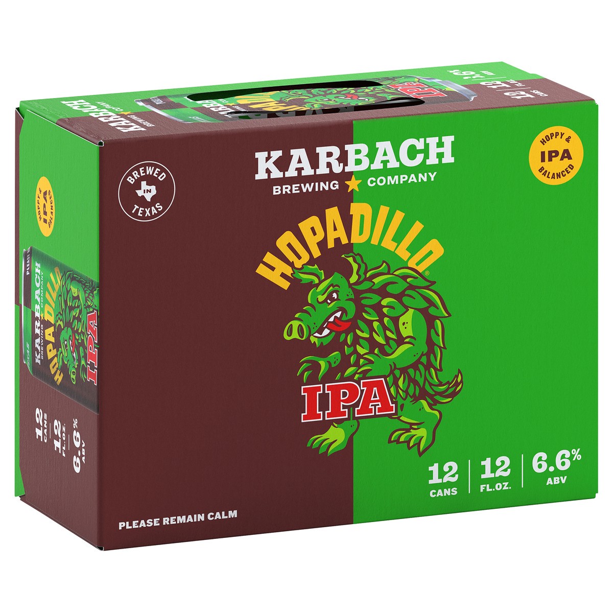slide 1 of 5, Karbach Brewing Company Hopadillo IPA, 12 ct