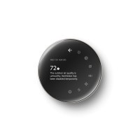 slide 2 of 9, Google Nest Learning Thermostat (4th Gen) with Nest Temperature Sensor (2nd Gen) - Silver, 1 ct