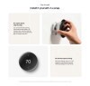 slide 9 of 9, Google Nest Learning Thermostat (4th Gen) with Nest Temperature Sensor (2nd Gen) - Silver, 1 ct