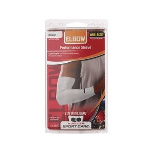 slide 1 of 1, Mueller Performance Sleeve, White, 1 ct