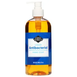 First Street Antimicrobial Citrus Liquid Soap
