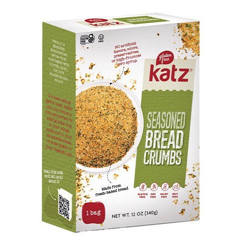 slide 1 of 4, Katz Seasoned Bread Crumbs, 1 ct