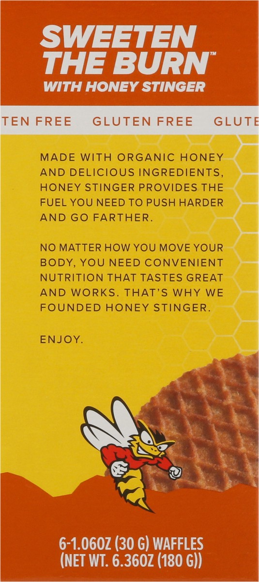slide 3 of 13, Honey Stinger Salted Caramel Energy Waffle 6 - 1.06 oz Packs, 6 ct