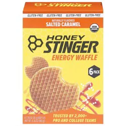 Honey Stinger Salted Caramel Energy Waffle - 6 ct - 1.06 oz Each