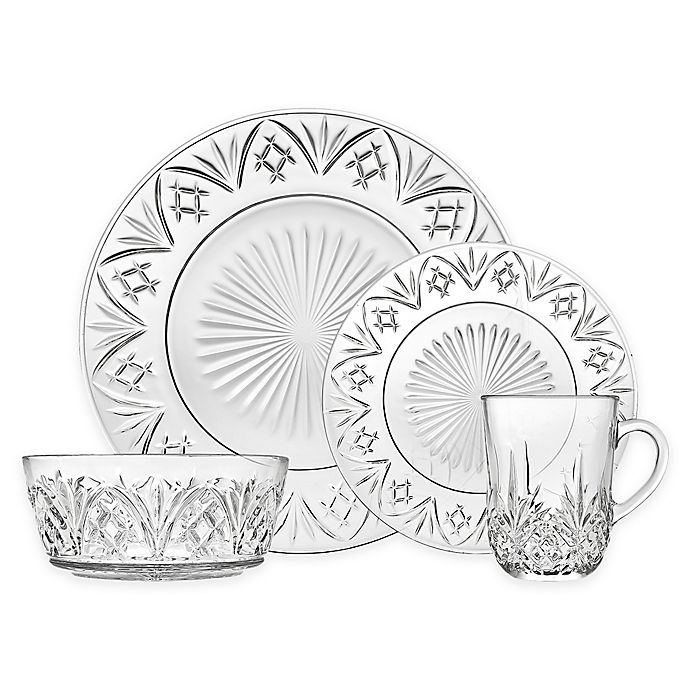 slide 1 of 1, Godinger Dublin Dinnerware Set, 16 ct