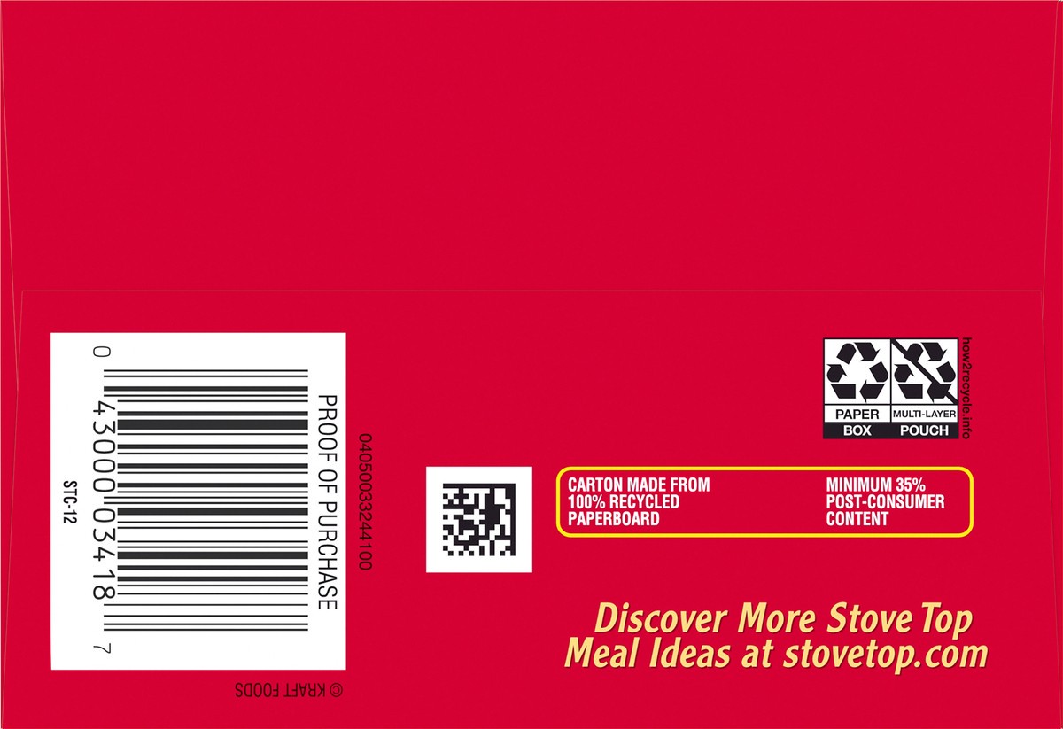 slide 3 of 9, Stove Top Stuffing Mix for Turkey Twin Pack, 12 oz Box, 2 ct