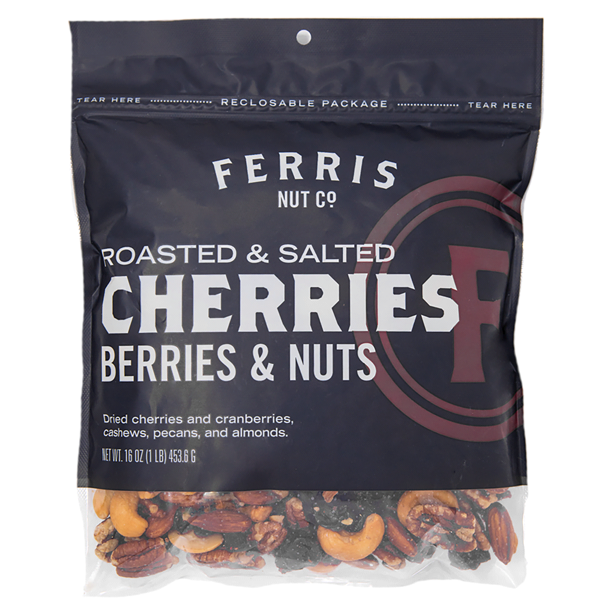 slide 1 of 2, Ferris Nut Co. Cherries Berries & Nut Mix, 16 oz
